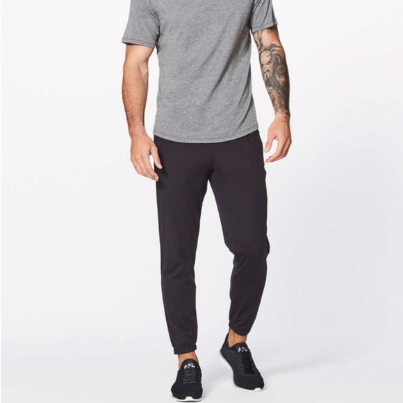 Lululemon black surge jogger pants xl extra large - Picture 2 of 8